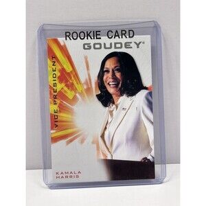 Kamala Harris Rookie Card 2024 Election USA Vote Vice President 2021